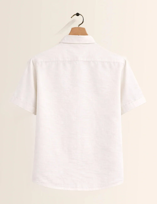 Bottom Flower Printed Men's Shirt - XPST