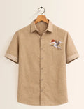 Flying Symbol Printed Men's Shirt - XPST