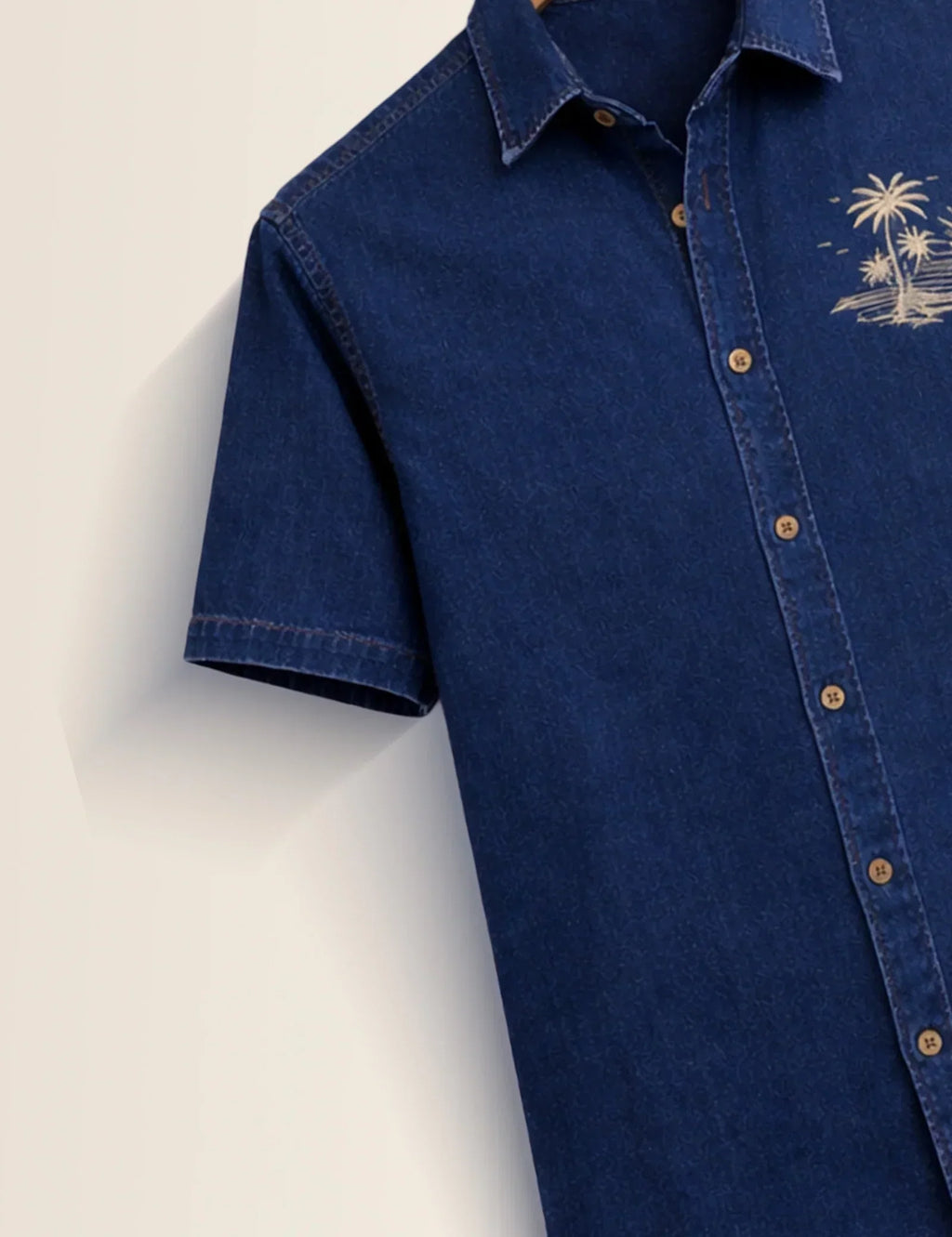 Jeans Beach Printed Men's Shirt - XPST